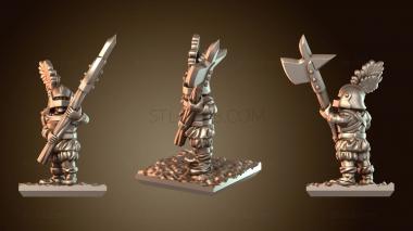 3D модель Минират Алебардист закаленный (STL)