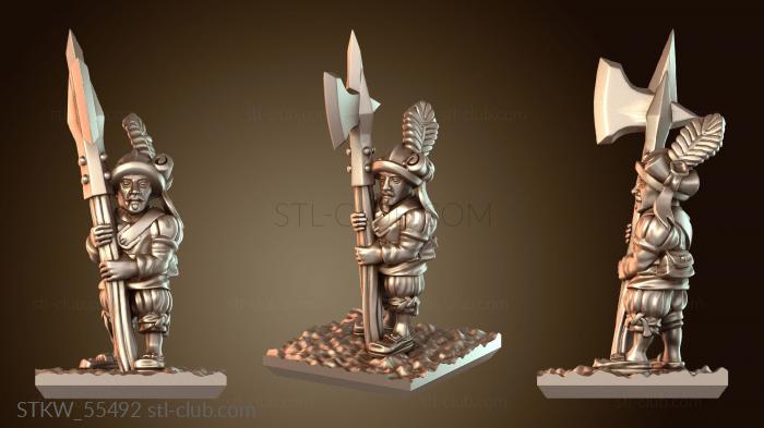 Military Минират Алебардист верный