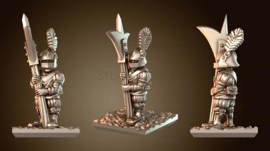 3D модель Мини-крыса Алебардист безжалостный (STL)