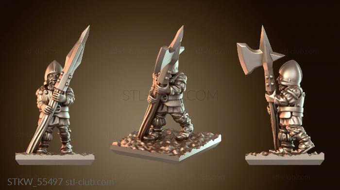 Military Мини-крыса тень Алебардиста