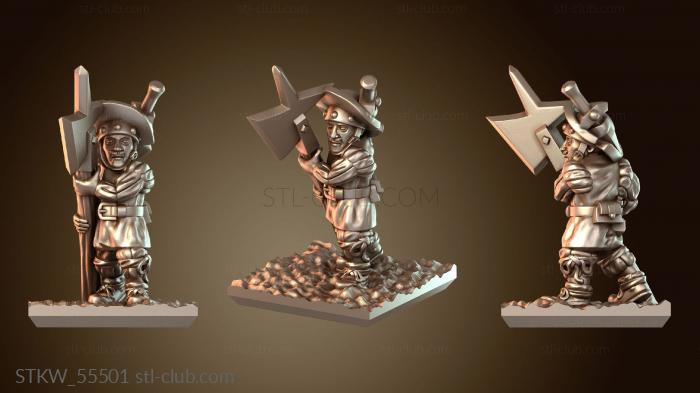 Минират Алебардист точный