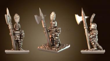 3D модель Минират Алебардист точный (STL)