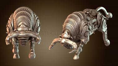 3D модель Минойская колесница с быком Пре (STL)
