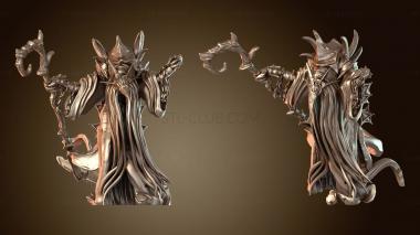 3D модель Жалкая старуха древняя (STL)