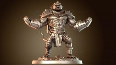 3D модель Моконг (STL)