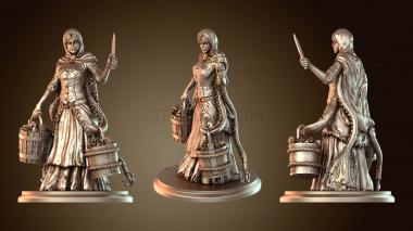 3D модель Молли Мэлони (STL)