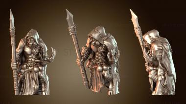 3D модель Дикарь-полукровка (STL)