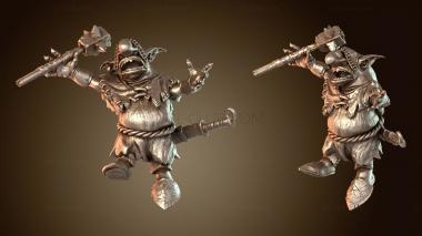 3D модель Монах Бочка (STL)