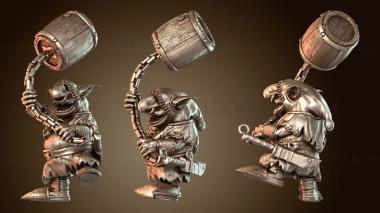 3D модель Монк Муди Бочка (STL)