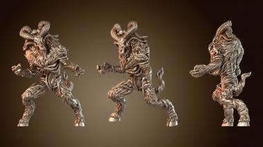 3D модель Монстр темный (STL)