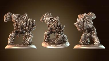 3D модель Монстр Лавовый Голем (STL)