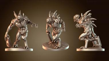 3D модель МОНТРУОС брутальный (STL)