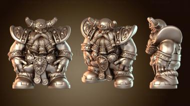 3D модель Горный воин-энанос (STL)