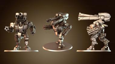 3D модель Много дикарей, мощных (STL)