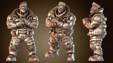 3D модель МУСКУЛЫ НА ПРОКАТ (STL)