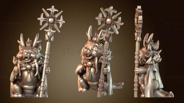 3D модель Мушу, младенец-священник (STL)