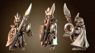 3D модель Музыкант (STL)