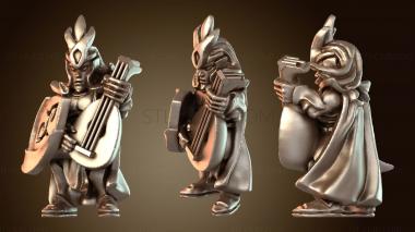 3D модель Музыкант талантливый (STL)