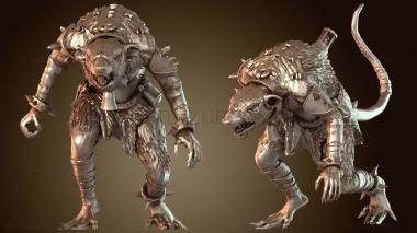 3D модель Мутантная крысиная кровь брутальная (STL)