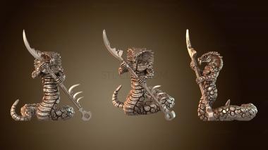 3D модель Нага (STL)