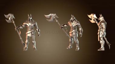 3D модель Насус с подставкой и логотипом lol могучий (STL)