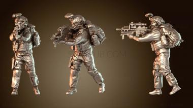 3D модель Разведка спецназа ВМС США (STL)