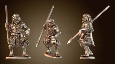 3D модель Неандертальцы свирепые (STL)