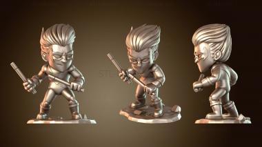 3D модель Найтвинг Чиби скрытный (STL)