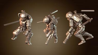 3D модель Ниндзя Гибрид (STL)