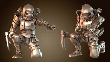 3D модель Ниндзя Гибрид скрытный (STL)