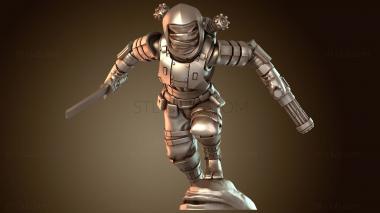 3D модель Ниндзя Гибрид Свирепый (STL)
