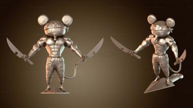 3D модель Ниндзя Нэдзуми (STL)
