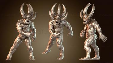 3D модель Прокси Нургла, гнилые Корневики (STL)