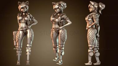 3D модель Пилот ньокан Зе Темный Пингвин стоит (STL)