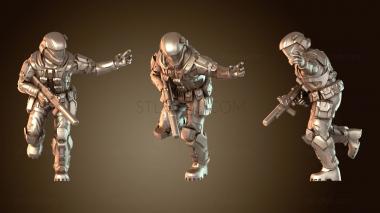 3D модель Ветеран ODST (STL)