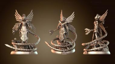 3D модель Одиссей Змееносец Святой Сейя арбол (STL)