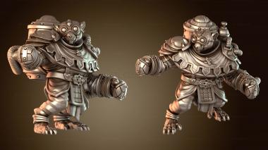 3D модель Кулаки женщин-огр (STL)