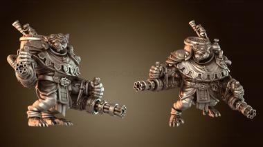 3D модель Огр-самка Гатлинга (STL)