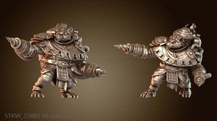 Military Огр-мужчина-дрель