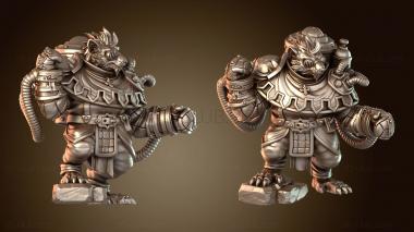 3D модель Кулаки огра-самца (STL)