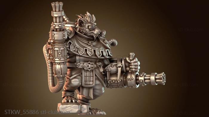 Military Огр-самец Гатлинг