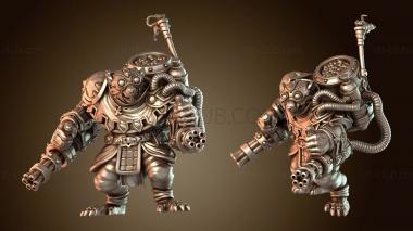 3D модель Огр-самец Гатлинг неумолимый (STL)