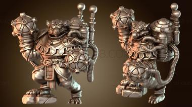 3D модель Огр-самец-шок (STL)