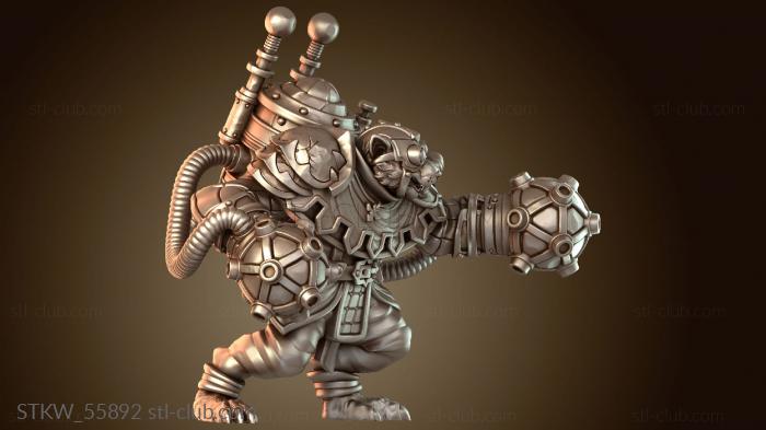 Military Огр-мужчина, шок, брутальный