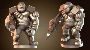 3D модель Огрин массивный (STL)