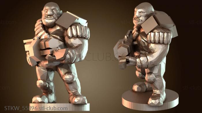 Military Огрин-дикарь