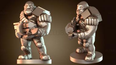 3D модель Огрин-дикарь (STL)