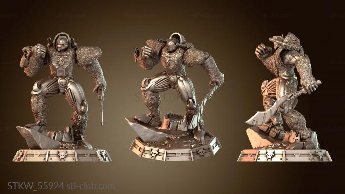 Military Статуя Оптимуса