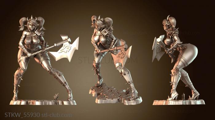 Military Девушка-орк sfw