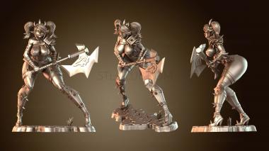 3D модель Девушка-орк sfw (STL)